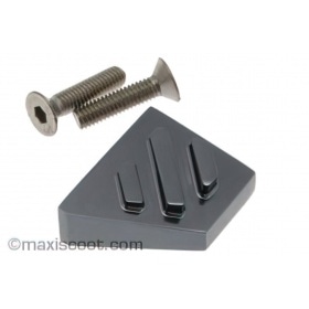 Footpiece kickstart lever Stage6 SSP Evo MBK / Peugeot steel gray