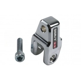 Amortizators Stage6 CNC +40mm Minarelli / Peugeot / Kymco melns