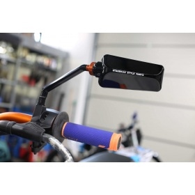 Spogulis F1 Stage6 kreisajā pusē melns