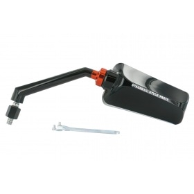 Spogulis F1 Stage6 kreisajā pusē melns