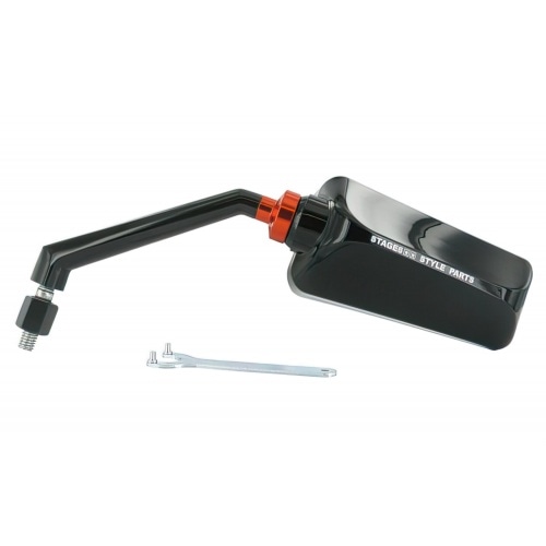 Spogulis F1 Stage6 kreisajā pusē melns Spogulis F1 Stage6 kreisajā pusē melns