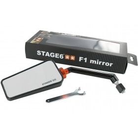 Spogulis F1 Stage6 kreisajā pusē glancēts karbonizēts
