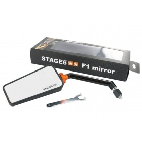 Spogulis F1 Stage6 kreisajā pusē, matēts ogleklis