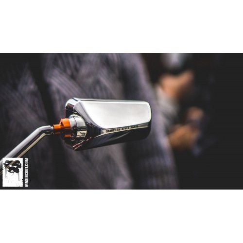 Spogulis F1 Stage6 kreisajā pusē hromēts Spogulis F1 Stage6 kreisajā pusē hromēts