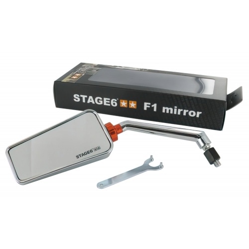 Spogulis F1 Stage6 kreisajā pusē hromēts Spogulis F1 Stage6 kreisajā pusē hromēts