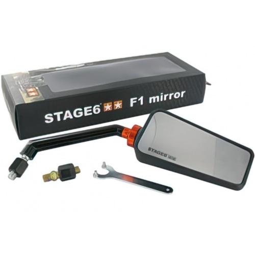 Spogulis F1 Stage6 labajā pusē melns Spogulis F1 Stage6 labajā pusē melns