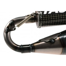 Izplūdes Yasuni Carrera 30 Yamaha Aerox / MBK Nitro oglekļa izskats/Aramīds