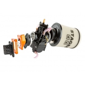 Intake Kit High Flow PWK 28mm orange AM6 / Derbi