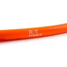 Radiatora šļūtene HQ Stage6 R/T 1m / 90 grādu leņķis, melna