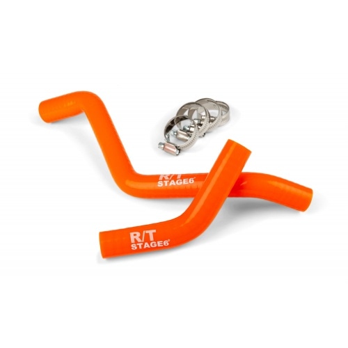 Radiatora šļūteņu komplekts Stage6 R/T oranžs Derbi Euro 3 un Euro 4 Radiatora šļūteņu komplekts Stage6 R/T oranžs Derbi Euro 3 un Euro 4