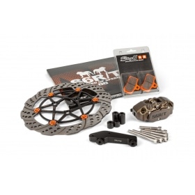 Oversize Brake Kit 280mm Yamaha Aerox Stage6 R/T Hard anodised
