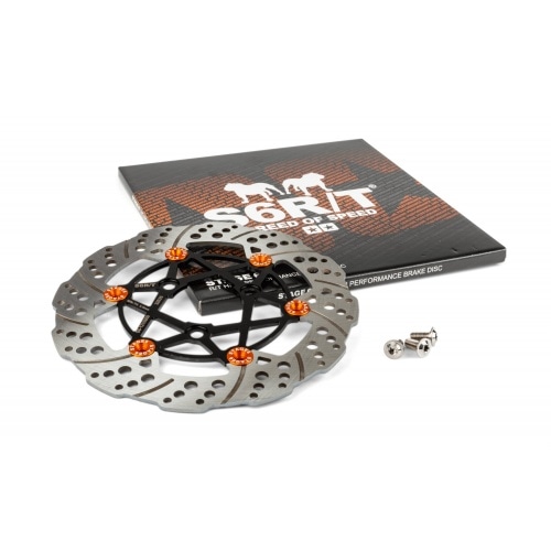 Диск тормозной передний плавающий 250 мм Stage6 R/T MK2 универсальный скутер Диск тормозной передний плавающий 250 мм Stage6 R/T MK2 универсальный скутер