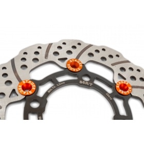 Floating brake disc 220mm - 4 holes Stage6 R/T Pit Bike