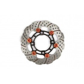 Floating brake disc 220mm - 4 holes Stage6 R/T Pit Bike
