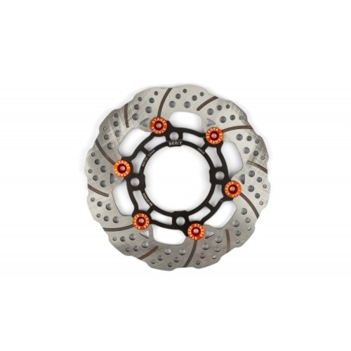 Floating brake disc 220mm - 4 holes Stage6 R/T Pit Bike Floating brake disc 220mm - 4 holes Stage6 R/T Pit Bike