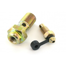 Stage6 Banjo Bolt for R/T 4-piston caliper, w. bleed nipple