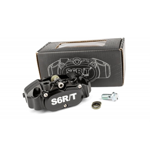 4 virzuļu bremžu suports Stage6 R/T MK2 melns 4 virzuļu bremžu suports Stage6 R/T MK2 melns