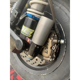 4-Piston Brake Caliper Stage6 R/T MK2 Hard anodized