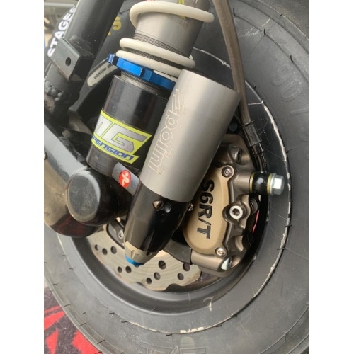 4-Piston Brake Caliper Stage6 R/T MK2 Hard anodized 4-Piston Brake Caliper Stage6 R/T MK2 Hard anodized