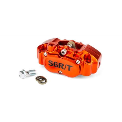 4 virzuļu bremžu suporti Stage6 R/T MK2 Orange 4 virzuļu bremžu suporti Stage6 R/T MK2 Orange