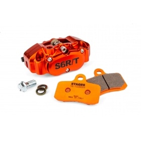 Brake Kit 4-piston caliper MK2 Stage6 R/T Orange with Racing pads