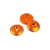 Swingarm Pivot Caps Stage6 R/T MK2 Orange Swingarm Pivot Caps Stage6 R/T MK2 Orange