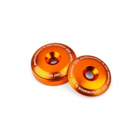 Swingarm Pivot Caps Stage6 R/T MK2 Orange