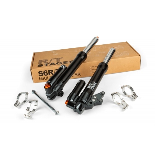 Fork Legs with mudguard bracket Stage6 R/T Yamaha Aerox Fork Legs with mudguard bracket Stage6 R/T Yamaha Aerox