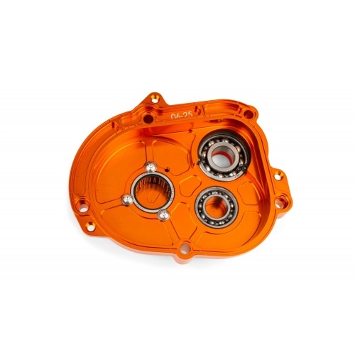 Gearbox Cover Stage6 R/T MK2 Piaggio with titanium bolts Orange Gearbox Cover Stage6 R/T MK2 Piaggio with titanium bolts Orange