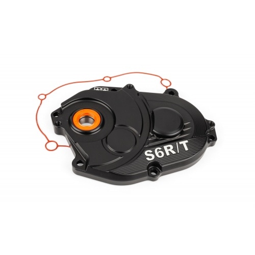 Gearbox Cover Stage6 R/T MK2 Minarelli Black Gearbox Cover Stage6 R/T MK2 Minarelli Black