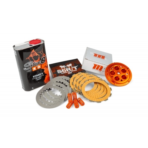 Clutch, Pressure Plate + Oil CNC Stage6 R/T Derbi Clutch, Pressure Plate + Oil CNC Stage6 R/T Derbi