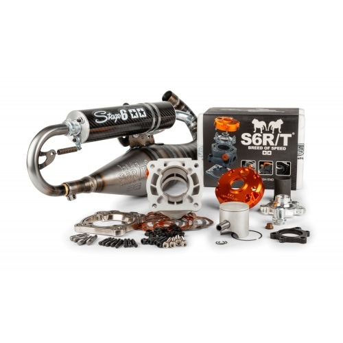 Tuning komplekts cilindrs + izplūdes Stage6 R/T 70cc Piaggio Tuning komplekts cilindrs + izplūdes Stage6 R/T 70cc Piaggio