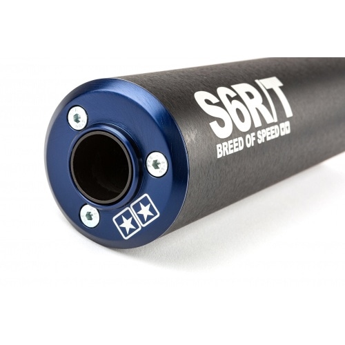 Exhaust Stage6 R/T FL 100 Drag Race Black / Blue Exhaust Stage6 R/T FL 100 Drag Race Black / Blue