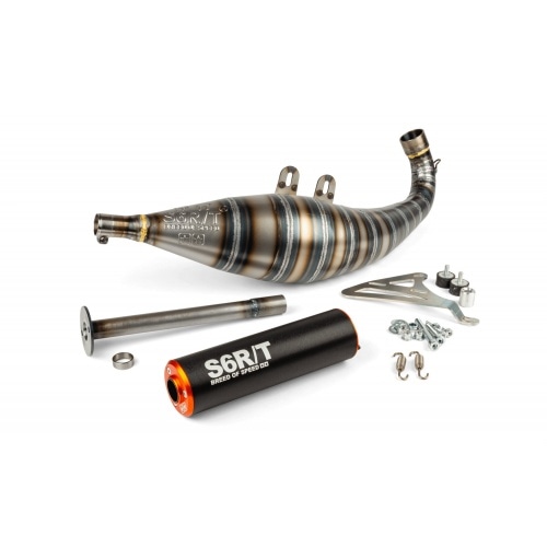 Exhaust Stage6 R/T FL 100 Drag Race Black / Orange Exhaust Stage6 R/T FL 100 Drag Race Black / Orange
