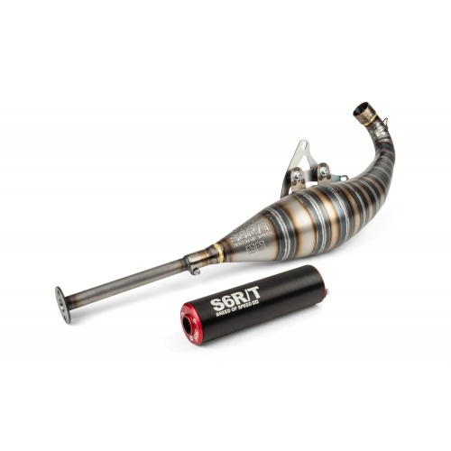 Exhaust Stage6 R/T FL 100 Drag Race Black / Red Exhaust Stage6 R/T FL 100 Drag Race Black / Red