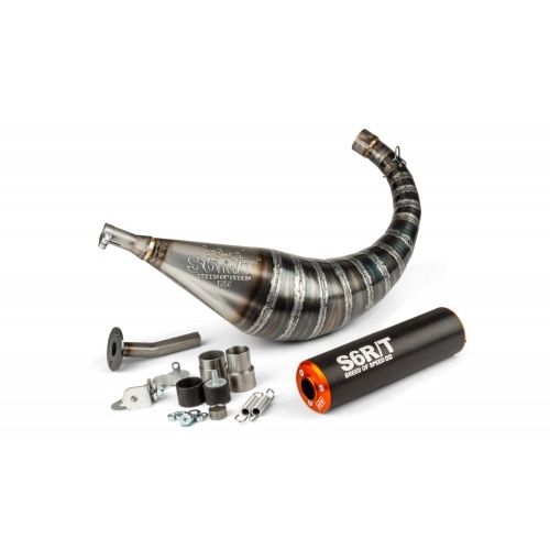 Izplūdes gāzu sistēma Stage6 R/T 70 - 80cc melns / oranžs AM6 Izplūdes gāzu sistēma Stage6 R/T 70 - 80cc melns / oranžs AM6