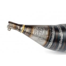 Izplūdes gāze Stage6 R/T 80 - 90cc CNC melna Minarelli AM6