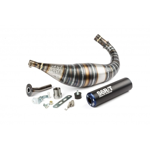 Izplūdes gāze Stage6 R/T 90 - 100cc CNC zils / melns Minarelli AM6 Izplūdes gāze Stage6 R/T 90 - 100cc CNC zils / melns Minarelli AM6