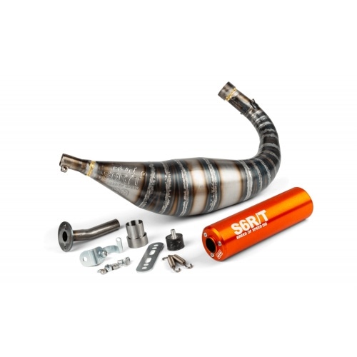 Exhaust Stage6 R/T 90 – 100cc CNC Orange Minarelli AM6 Exhaust Stage6 R/T 90 – 100cc CNC Orange Minarelli AM6
