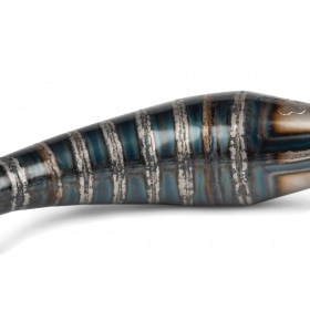 Exhaust Stage6 R/T 70 - 80cc black / blue Derbi