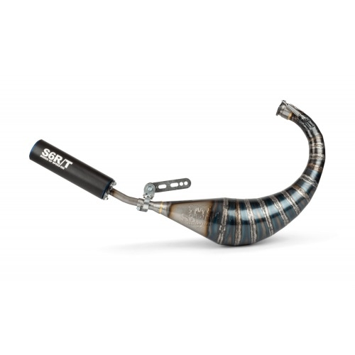 Exhaust Stage6 R/T 70 - 80cc black / blue Derbi Exhaust Stage6 R/T 70 - 80cc black / blue Derbi