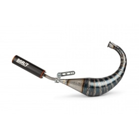 Izplūdes gāze Stage6 R/T 70 - 80cc melns / oranžs Derbi