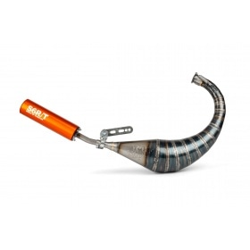 Exhaust Stage6 R/T 70 - 80cc orange Derbi