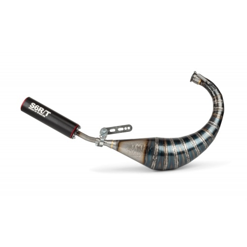 Exhaust Stage6 R/T 70 - 80cc black / red Derbi Exhaust Stage6 R/T 70 - 80cc black / red Derbi