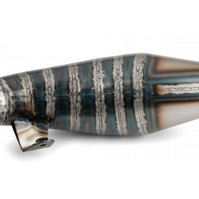 Exhaust without silencer Derbi Stage6 R/T 70 - 80 high-mount