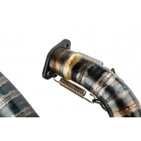 Exhaust without silencer Derbi Stage6 R/T 70 - 80 high-mount