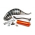 Exhaust Stage6 R/T 70 - 80 high-mount Derbi Orange Exhaust Stage6 R/T 70 - 80 high-mount Derbi Orange