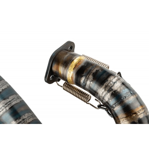 Exhaust Stage6 R/T 70 - 80 high-mount Derbi Black / Red Exhaust Stage6 R/T 70 - 80 high-mount Derbi Black / Red