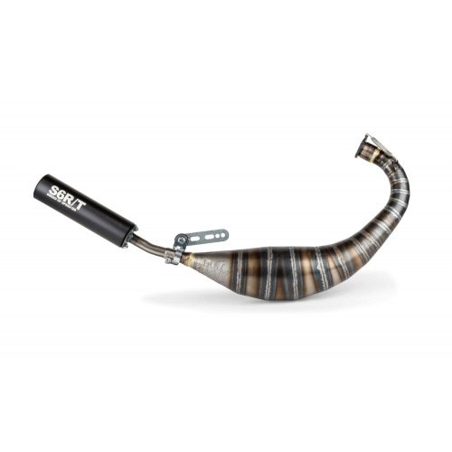 Exhaust Stage6 R/T 80 - 90cc CNC black Derbi Exhaust Stage6 R/T 80 - 90cc CNC black Derbi