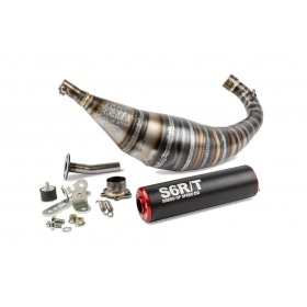 Izplūdes gāze Stage6 R/T 90 - 100cc CNC Sarkans / melns Derbi